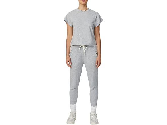 Bandier Women's Grey Aster Crew Neck (XL)