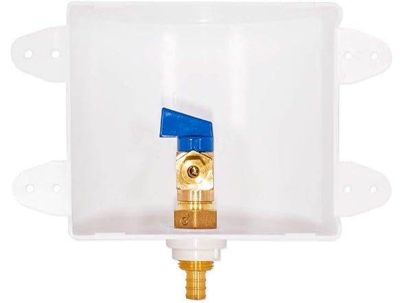 Eastman 1/2 Inch PEX Connection x 1/4 Inch OD Outlet Box