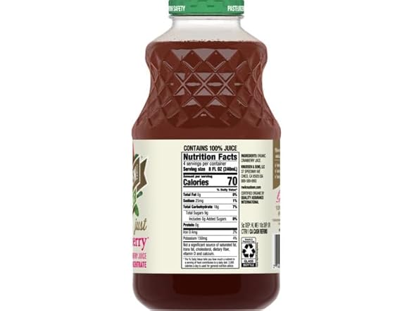 1CT R.W. Knudsen Organic Just Cranberry Juice