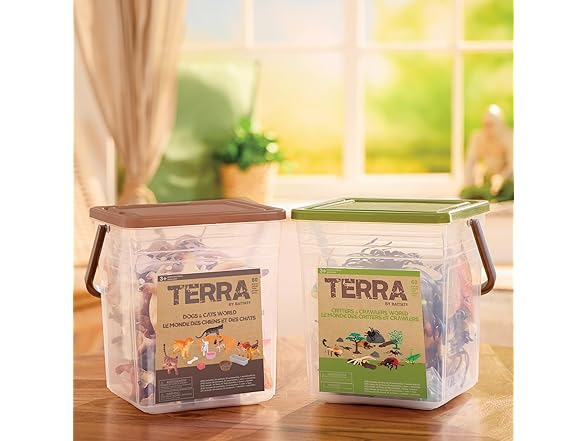 Terra by Battat – Dog & Cat Figurines & Accessories 60Pc