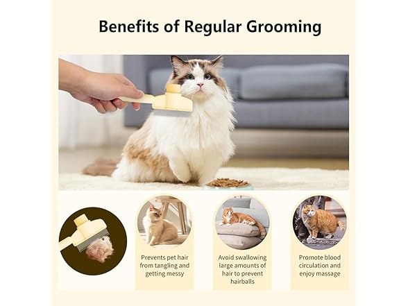 TAOTOP 2PCS Pet Comb