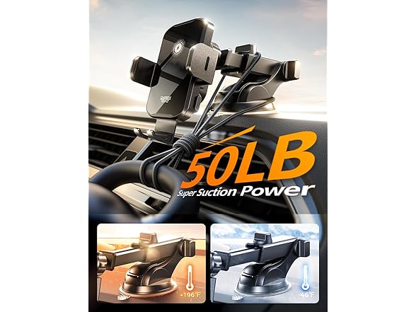 CHGeek 15W Wireless Charging Car Phone Holder Mount