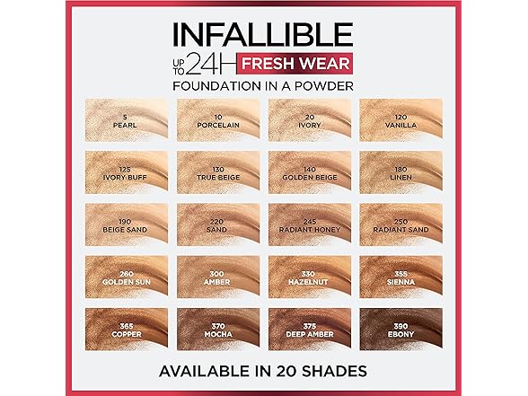 L'Oreal Paris Powder Foundation 3 Pack