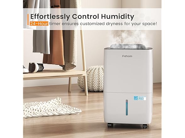 Fehom 80 Pints Dehumidifier Energy Star - Gallery 5