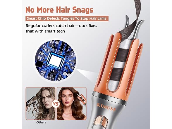 KIMUSE Automatic Rotating Curling Iron