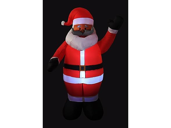 Top Treasures 6 ft Christmas Inflatable Santa Claus
