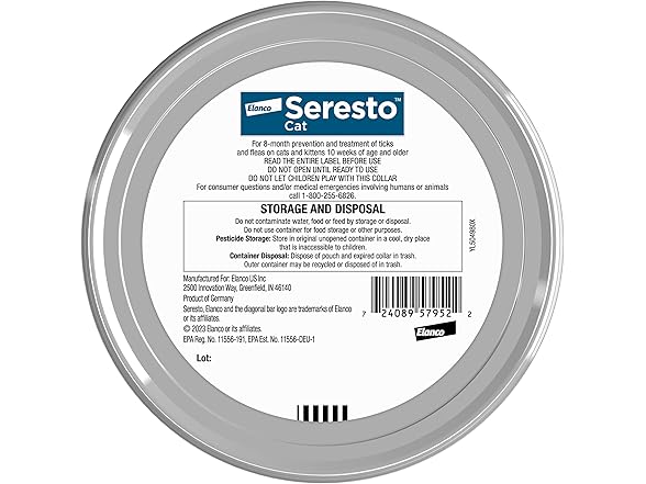Seresto Cat Vet-Recommended Flea & Tick Treatment