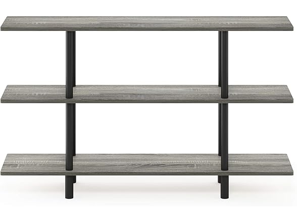 Furinno Turn-N-Tube 3-Tier Wide Display Shelf