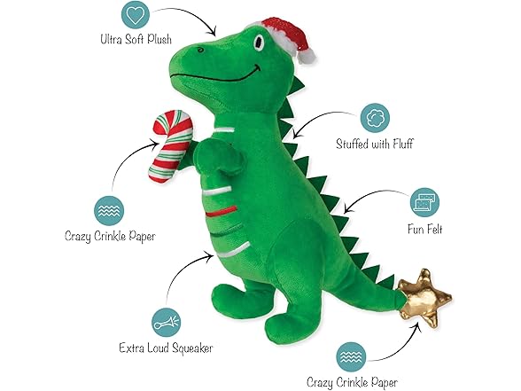 Fringe Studio Pet Toy, REX-MAS