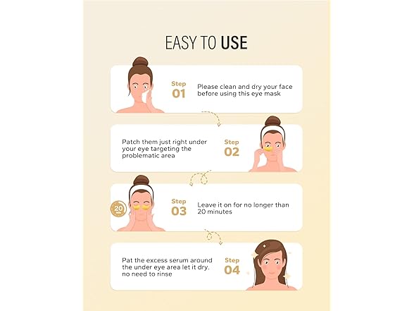 Maskiss 24k Gold Under Eye Patches