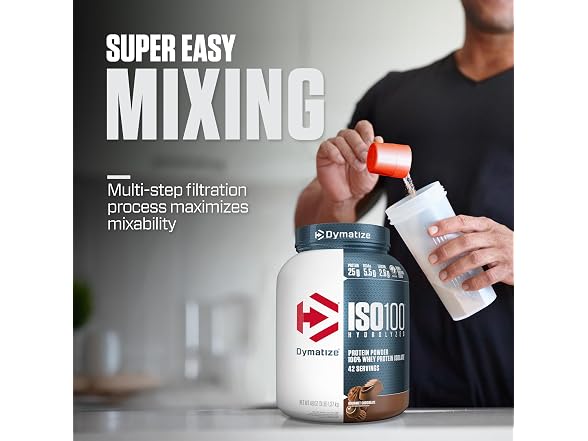 Dymatize ISO100 Whey Protein Gourmet Chocolate