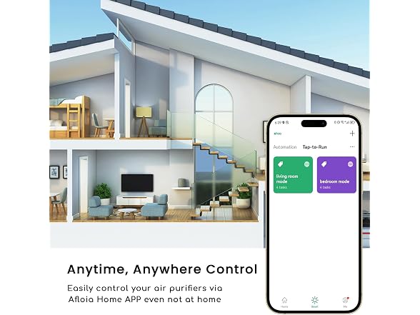 Afloia Smart Air Purifier Up to 1,076 sq ft
