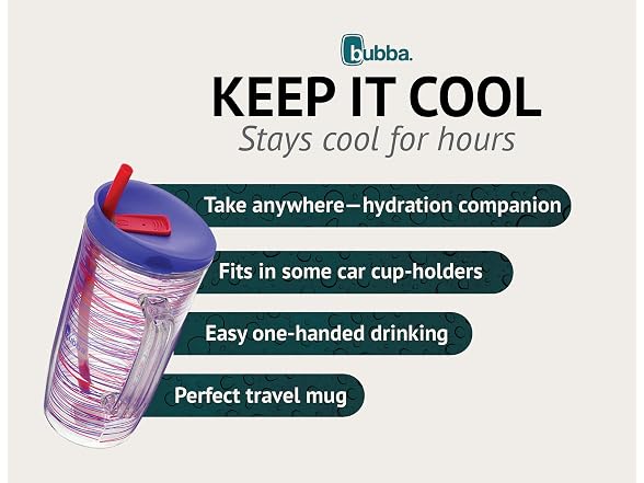 Bubba Envy Travel Thermal Mug, 48 Ounces