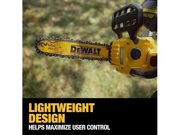 DEWALT DCCS621P1 20V MAX 12" Cordless Chainsaw Kit