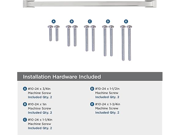 Amerock Westerly Pull, 12", Nickel