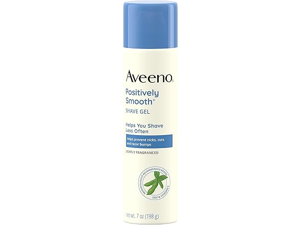 Aveeno Positively Smooth Moisturizing Shave Gel
