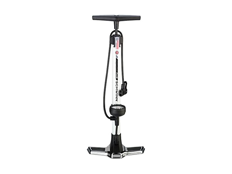 Schwinn Cyclone Plus Bike Pump - White