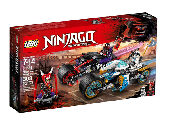 LEGO NINJAGO Street Race of Snake Jaguar Building Kit