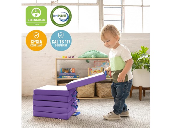ECR4Kids SoftZone Floor Cushions, Square