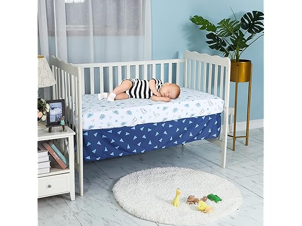 YCDTMY 3 Piece Crib Bedding Set