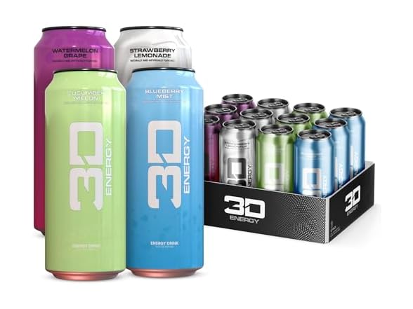 3D | Sugar Free Energy Drink 16oz
