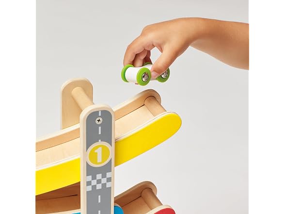 Hape Toddler Wooden Race Track Car
