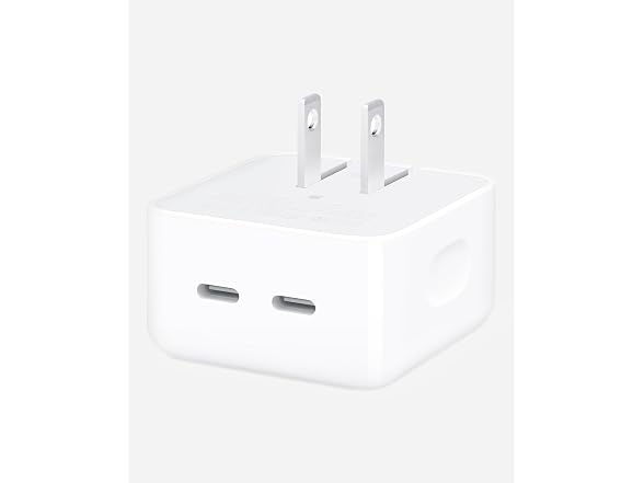 Apple 35W Dual USB-C Port Compact Power Adapter