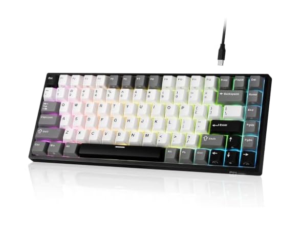 RK ROYAL KLUDGE RK84 75% RGB Hot Swap Gaming Keyboard