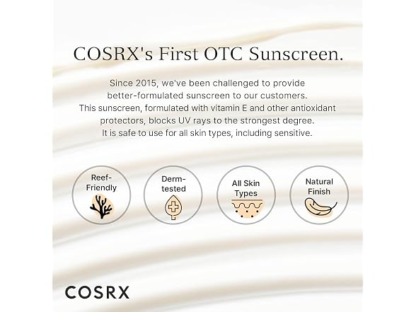 COSRX Vitamin E Vitalizing Face Sunscreen