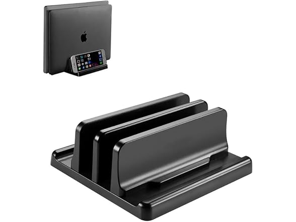 Fancial Vertical Laptop Stand, Adjustabl