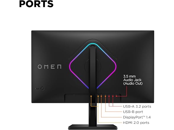 HP OMEN 27" QHD 280Hz Gaming Monitor