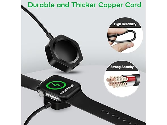 OthoKing Short Watch Charger Compatible