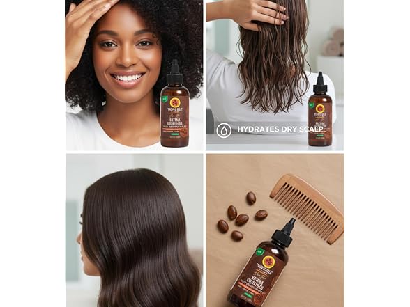 Tropic Isle JBCO Hair Food 4 oz 5 Pack