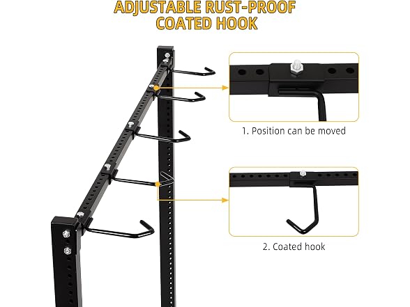 Dollate Freestanding Bike Rack for Garage