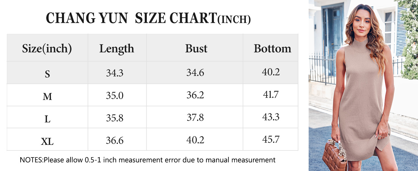 Sleeveless Turtleneck Sweater Dress - Gallery 12