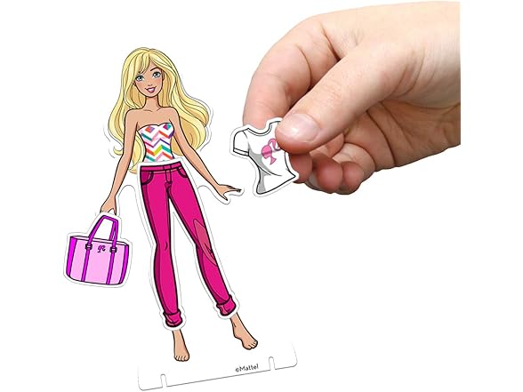 Barbie Fabric Fashions Paper Dolls