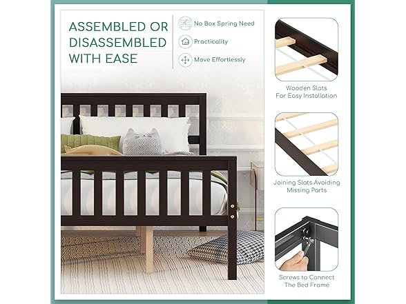 Airdown Queen Size Bed Frame