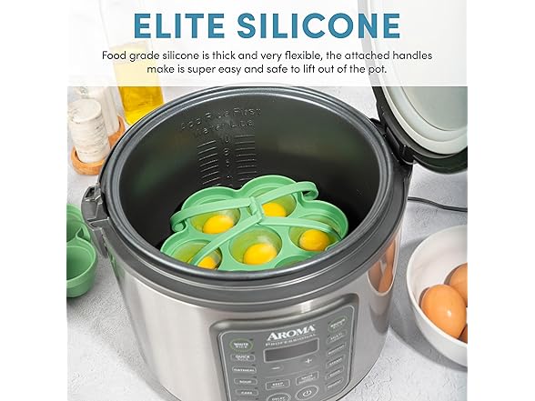 AROMA® Silicone Egg Bite Mold and Mini Muffin Tray