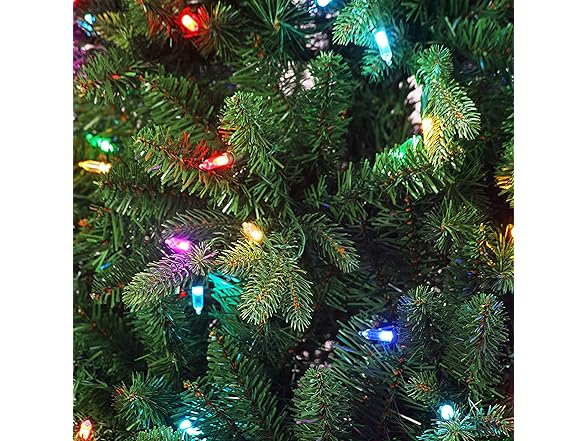 Alexa Compatible Smart Home Pre-Lit Artificial Christmas Tree