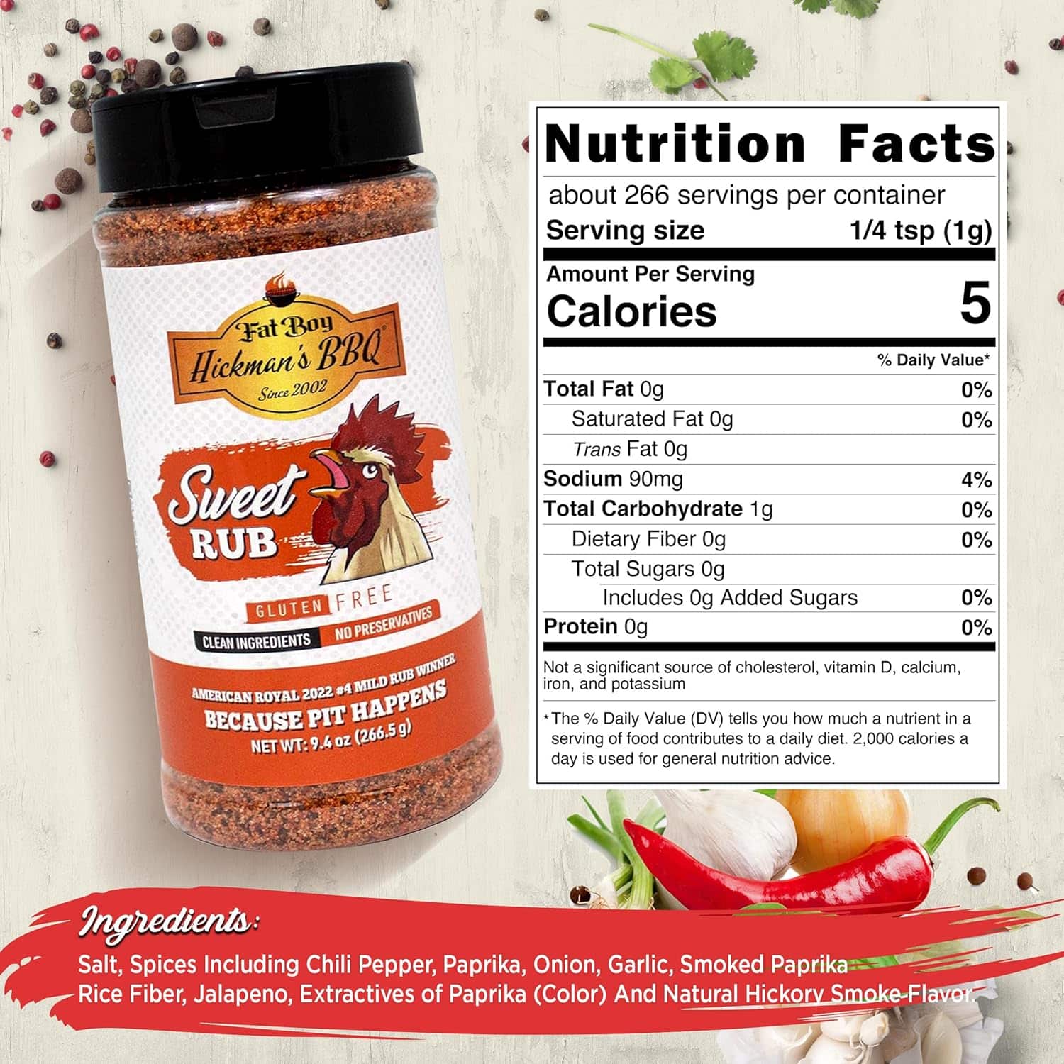 (4pk) Fat Boy Hickman's BBQ Bestselling Rubs & Sauces - Gallery 22