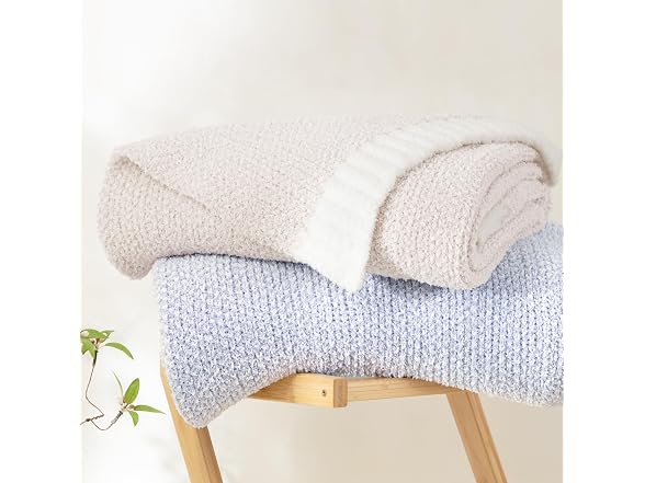 Whale Flotilla Knit Throw Blanket