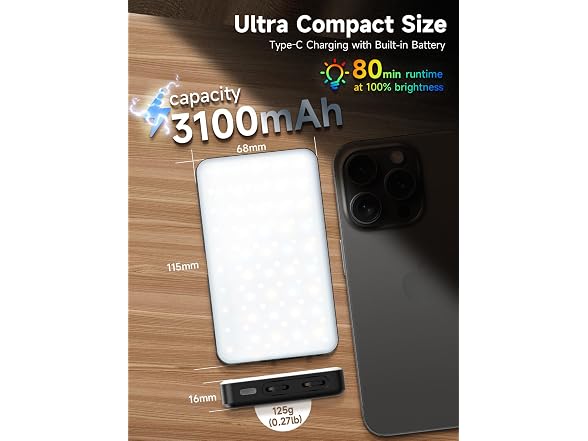 Moman LED Camera Light