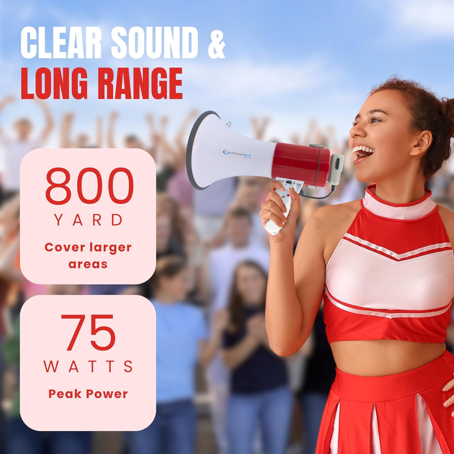 40W recharegable Megaphone with recording - Gallery 16