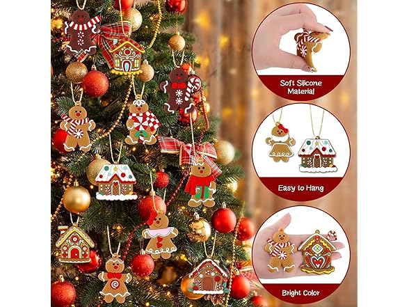 Generic 16Pcs Christmas Decorations