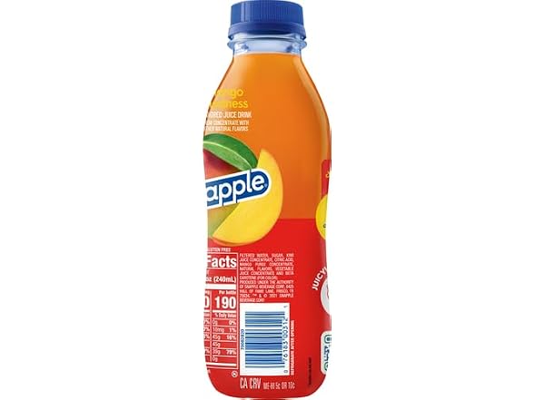 Snapple, Mango, , 16 Fl Oz