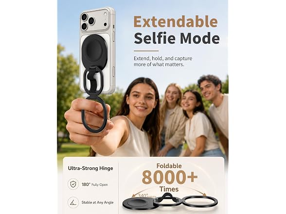 orivexus 4-in-1 Magnetic Phone Grip