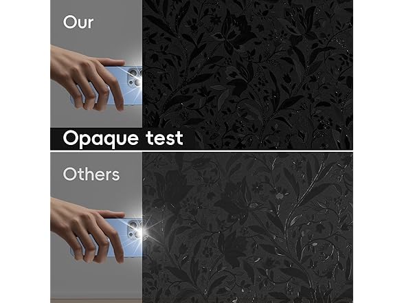 Dwersty Blackout Window Privacy Film