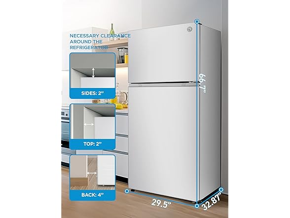 Commercial Cool Top Mount Fridge/Freezer