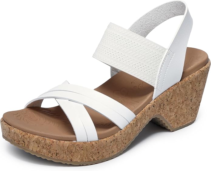 Skechers Women Brystol Luggage Sandals (Open Box) - Gallery 15
