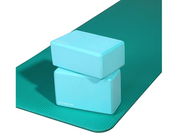Fitvids Set of 2 High Density Yoga Blocks